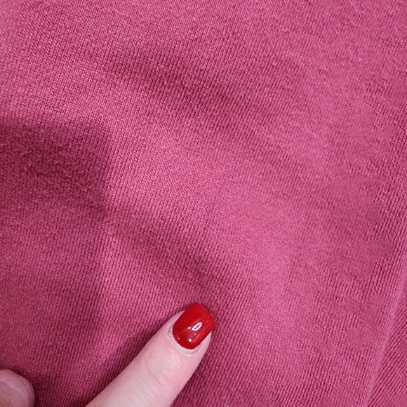 LA Hearts by Pacsun Beverly Hills Pink Cropped Sweatshirt Pullover Size … - Picture 6 of 8